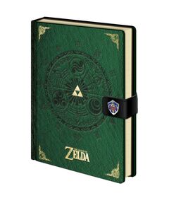 PYRAMID The Legend of Zelda Triforce premium A5 notebook