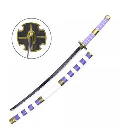 Katana Non Affilata One Piece Yubashiri Viola e Bianca