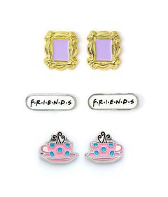 THE CARAT SHOP Friends Set 3 pairs of earrings