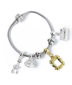 THE CARAT SHOP Friends Silver Plated Charm bracelet