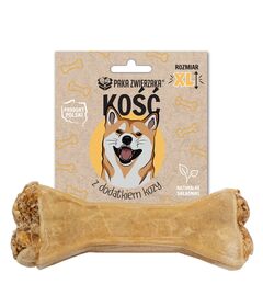 PAKA ZWIERZAKA Bone with goat XL 17 cm - dog treat - 115g