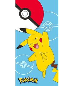 Telo Mare Poliestere Pokemon Pikachu 70x140cm