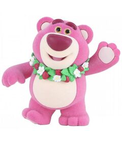 Toy Story Lotso w/Necklace Flocked