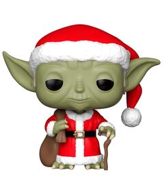 FUNKO POP figure Star Wars Holiday Santa Yoda