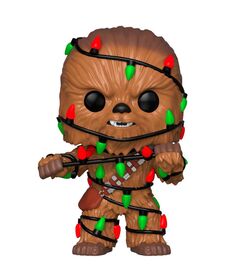 FUNKO POP figure Star Wars Holiday Chewie with Lights