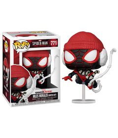 FUNKO POP figure Marvel Spiderman Miles Morales Winter Suit