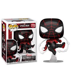 FUNKO POP figure Marvel Spiderman Miles Morales Advanced Tech Suit