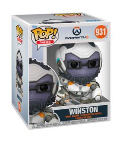 FUNKO POP figure Super OverWatch 2 Winston 15cm