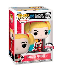 FUNKO POP figure DC Comics Super Heroes Harley Quinn Exclusive