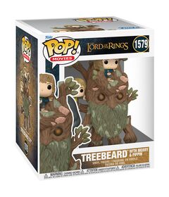 FUNKO POP figure Super The Lord of the Rings Treebeard with Merry & Pippin