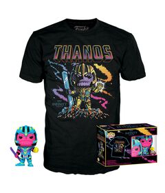 FUNKO Set figure POP & Tee Marvel Infinity Saga Thanos Exclusive