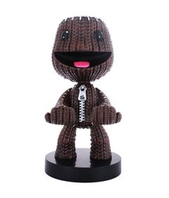 EXQUISITE GAMING LittleBigPlanet Sackboy figure clamping bracket Cable guy 21cm