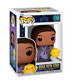 FUNKO POP figure Disney Wish Asha with Star