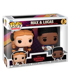 FUNKO POP pack 2 figures Stranger Things Max & Lucas