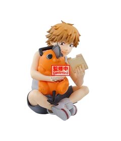 BANPRESTO Chainsaw Man Break Time Denji & Pochita figure 7cm