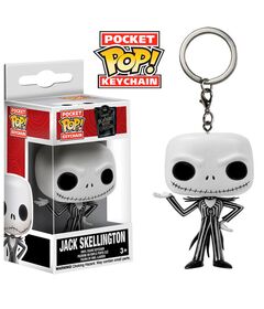 FUNKO Pocket Pop Keychain Nightmare before Christmas Jack Skellington