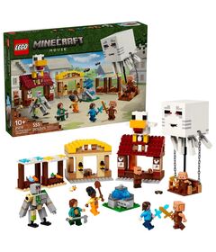 LEGO MINECRAFT 21273 The Ghast Balloon Village Attack