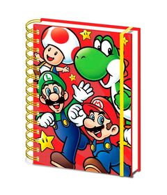 PYRAMID Nintendo Super Mario Bros A5 notebook