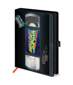PYRAMID Back to the Future VHS premium A5 notebook