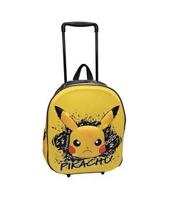 MANENTI Pokemon Skate Face 3D trolley 32cm