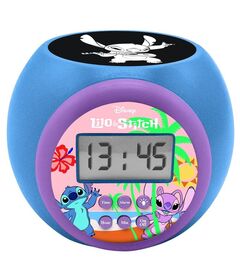 LEXIBOOK Disney Stitch Projector alarm clock