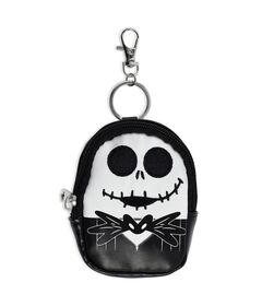 PEERS HARDY Disney Nightmare Before Christmas Jack Skellington Mini backpack keychain