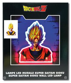 Lampada da Muro Dragon Ball Z Goku Neon