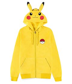 Felpa con Cappuccio Pokemon Pikachu M
