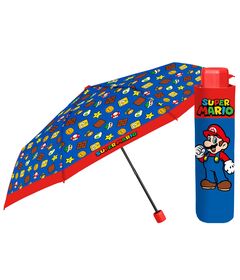 PERLETTI Super Mario Bros manual folding umbrella 50cm