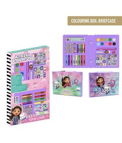 CERDÁ Gabbys Doll House colouring stationery set