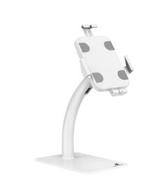 Maclean MC-468W Universal Tablet Stand Holder Lockable 7.9" - 11" Table or Wall Mounting Public Display Kiosk Sturdy Anti-Theft