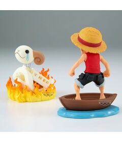 BANPRESTO One Piece Luffy & Going Merry Log Stories figure 8cm