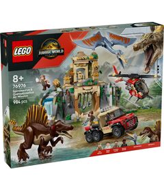 76976 Jurassic World Missione Aerea Spinosauro Quetzalcoatlu