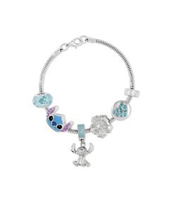 PEERS HARDY Disney Stitch charm bracelet silver