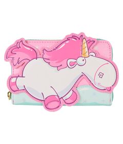 LOUNGEFLY Loungefly Minions Fluffy Unicorn wallet