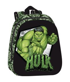 SAFTA Marvel Hulk 3D backpack 33cm
