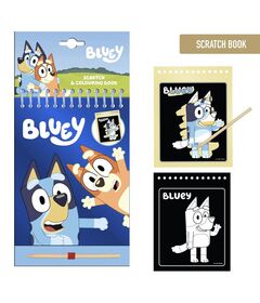 CERDÁ Bluey scratch stationery set