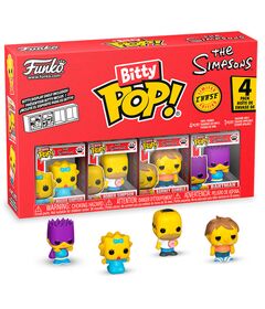 FUNKO Blister 4 figures Bitty POP The Simpsons Maggie