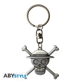 Portachiavi 3D One Piece Skull Monkey D.Luffy