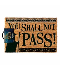 PYRAMID The Lord of the Rings You Shall Not Pass Doormats