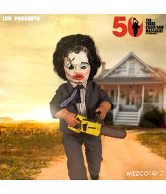 MEZCO TOYZ The Texas Chainsaw Massacre Leatherface Deluxe Edition 1974 doll 26cm