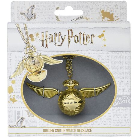 Collana Orologio Harry Potter Boccino D'Oro