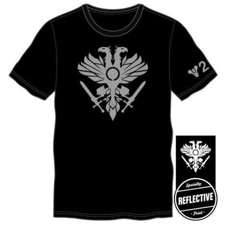 T-Shirt Destiny 2 logo riflettente L TS5XXTDE2-L