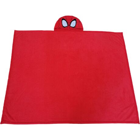 Coperta in Pile con Cappuccio Marvel Spider-Man