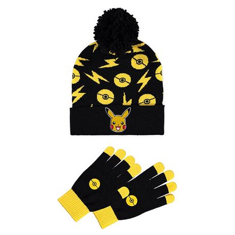 Hat + Gloves Pokemon Pikachu Classic GS625363POK