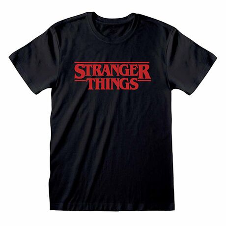 T-Shirt Stranger Things Logo L STR02883TSBLL