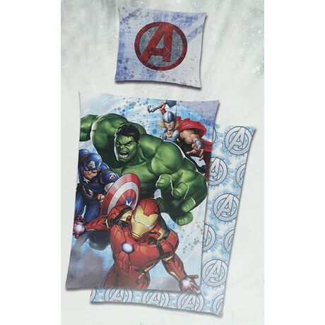 Copripiumino Singolo Cotone Marvel Avengers