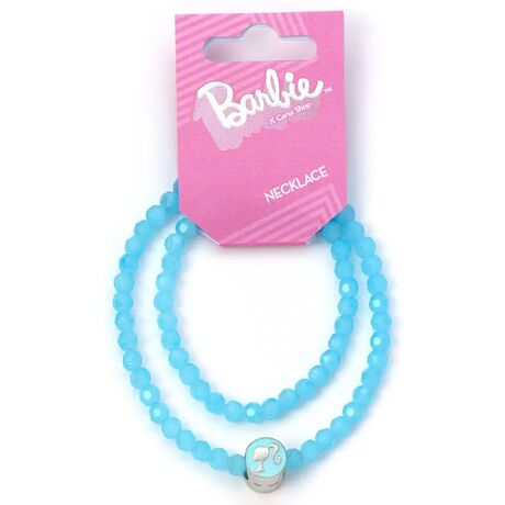 Collana Barbie Perle Blu e Cuore