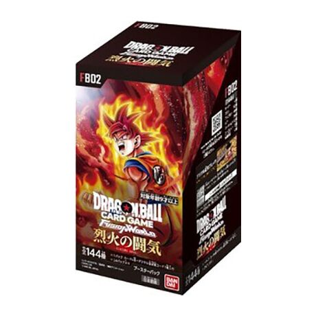 Dragon Ball Super Card Fusion World FB02 JAP Box 24 Buste