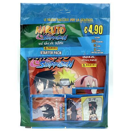 PANINI Naruto Shippuden Stickers Starter Set 2023